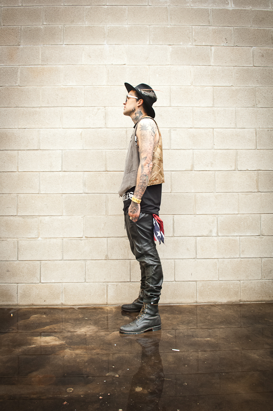 Michael Wayne Atha (born December 30, 1979), better known by his stage name Yelawolf, is an American hip hop recording artist from Gadsden, Alabama. He is currently signed to Shady Records, Interscope Records, and has since founded his own independent record label, Slumerican. 